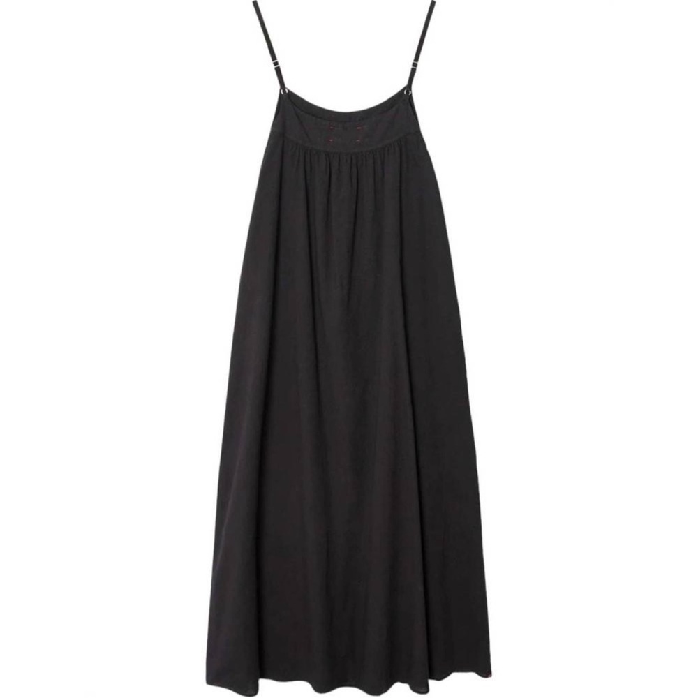 XIRENA Tenley Maxi Babydoll dress in black Medium New with Tags $275 - Picture 5 of 8